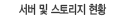 서버 및 스토리지 현황